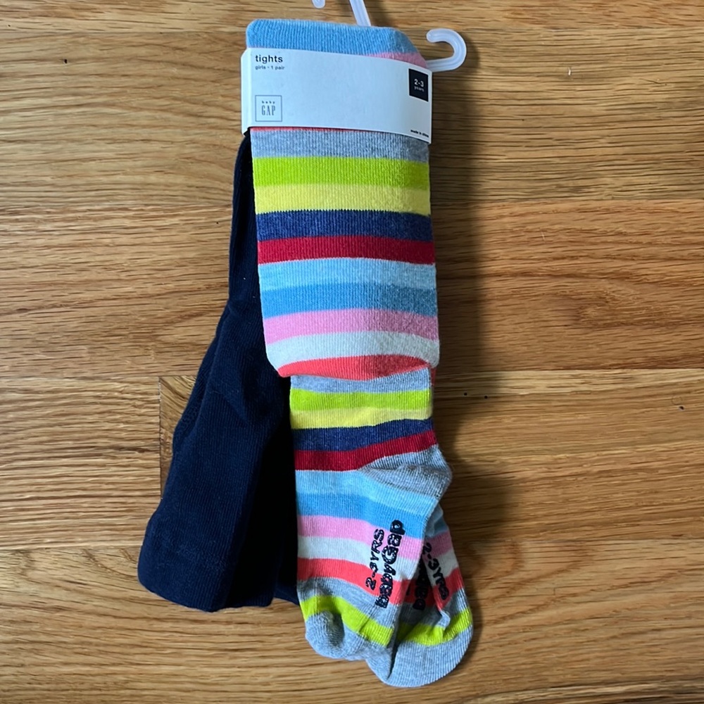 NWT Baby Gap Tights Size 2-3 years old